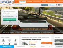 Tablet Screenshot of carworld-24.de